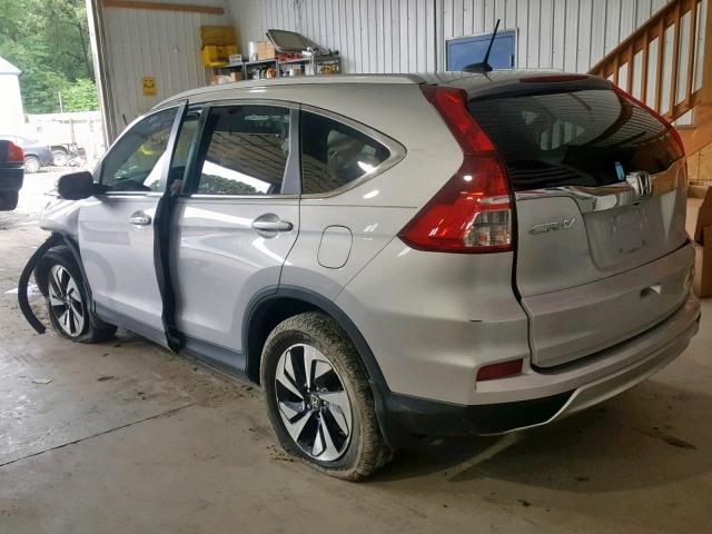 5J6RM4H92GL112310 - 2016 HONDA CR-V TOURI SILVER photo 3