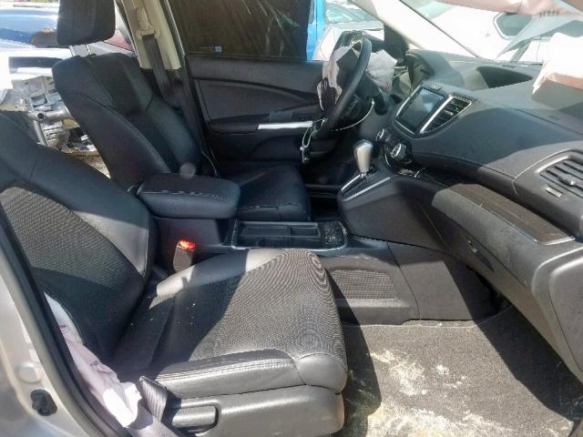 5J6RM4H92GL112310 - 2016 HONDA CR-V TOURI SILVER photo 5