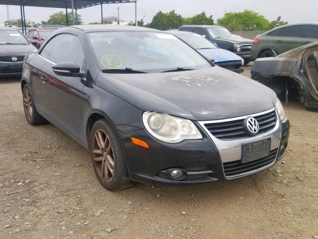 WVWFA71F89V019947 - 2009 VOLKSWAGEN EOS LUX 黑色 照片 1