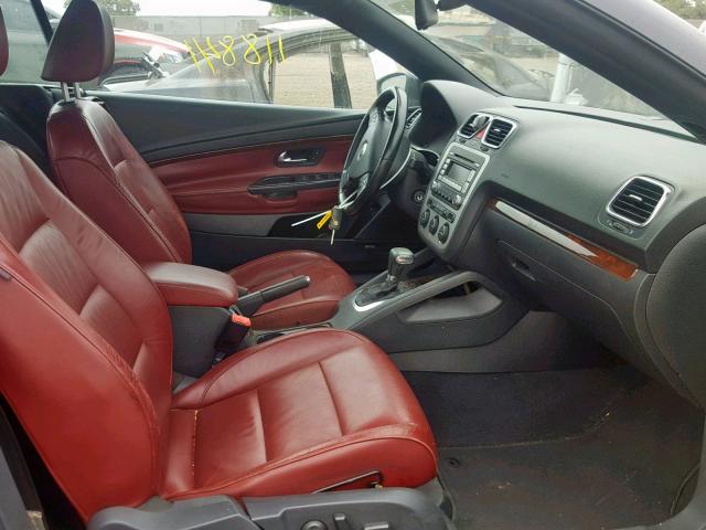 WVWFA71F89V019947 - 2009 VOLKSWAGEN EOS LUX 黑色 照片 5