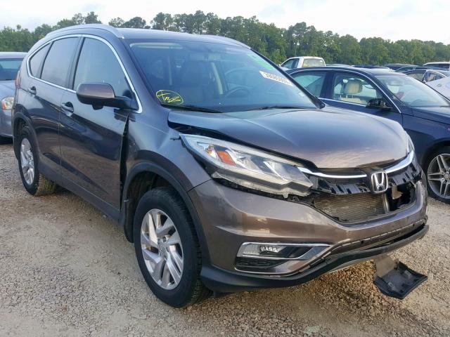 2HKRM3H73GH506871 - 2016 HONDA CR-V EXL GRAY photo 1