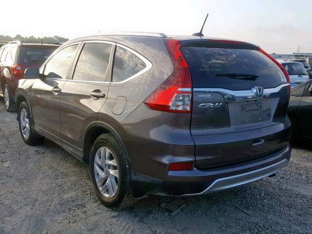 2HKRM3H73GH506871 - 2016 HONDA CR-V EXL GRAY photo 3