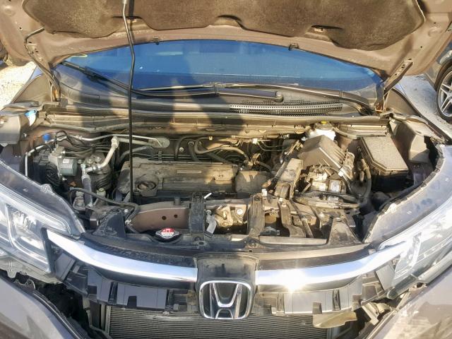 2HKRM3H73GH506871 - 2016 HONDA CR-V EXL GRAY photo 7