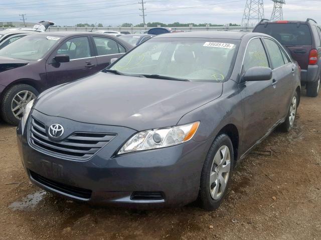 JTNBE46K473069210 - 2007 TOYOTA CAMRY NEW GRAY photo 2