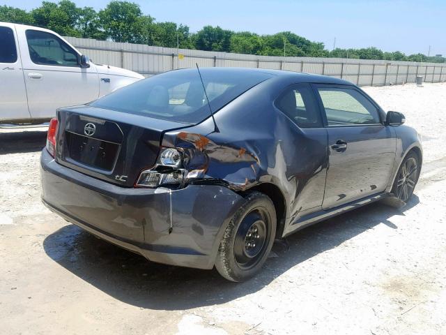 JTKJF5C71D3065610 - 2013 TOYOTA SCION TC გრაფიტი ფოტო 4