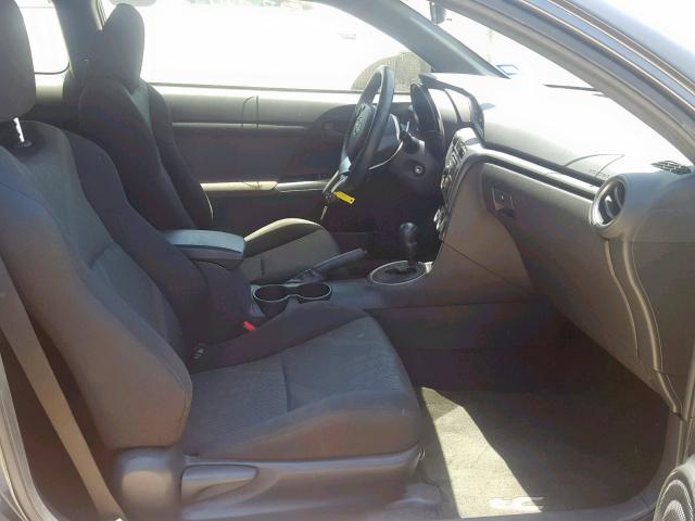 JTKJF5C71D3065610 - 2013 TOYOTA SCION TC გრაფიტი ფოტო 5