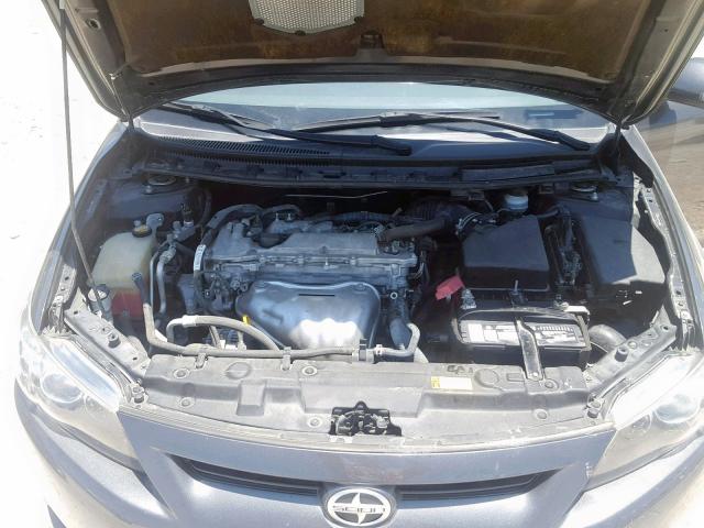 JTKJF5C71D3065610 - 2013 TOYOTA SCION TC გრაფიტი ფოტო 7