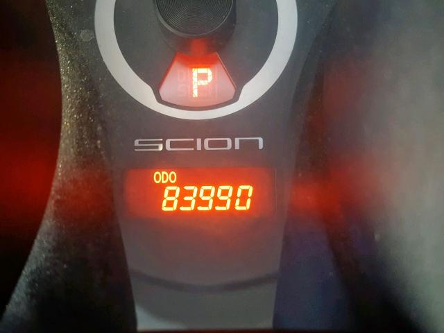 JTKJF5C71D3065610 - 2013 TOYOTA SCION TC გრაფიტი ფოტო 8