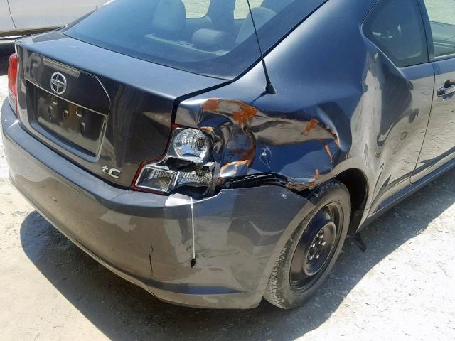 JTKJF5C71D3065610 - 2013 TOYOTA SCION TC გრაფიტი ფოტო 9