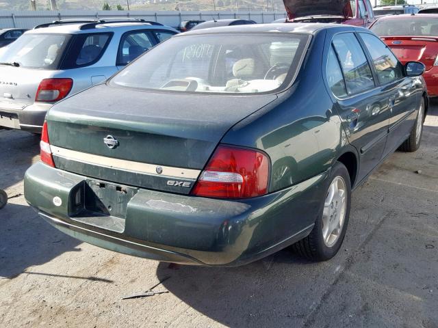 1N4DL01D5YC242812 - 2000 NISSAN ALTIMA XE GREEN photo 4