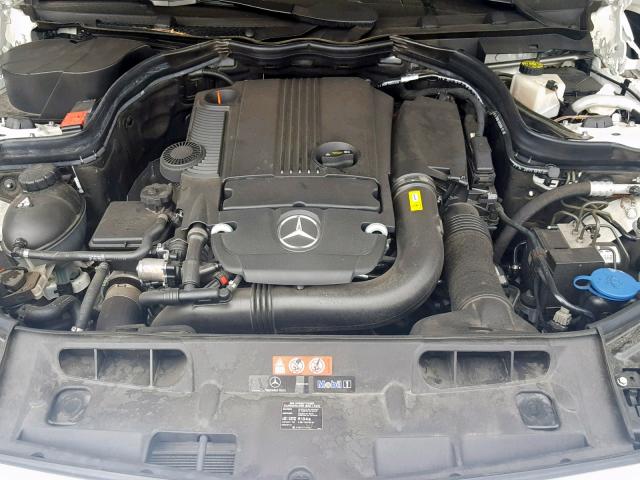 WDDGF4HB7DA744985 - 2013 MERCEDES-BENZ C 250 WHITE photo 7