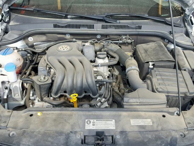 3VW2K7AJXFM269709 - 2015 VOLKSWAGEN JETTA BASE 银色 照片 7