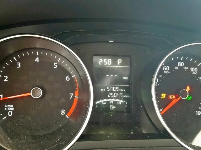 3VW2K7AJXFM269709 - 2015 VOLKSWAGEN JETTA BASE 银色 照片 8