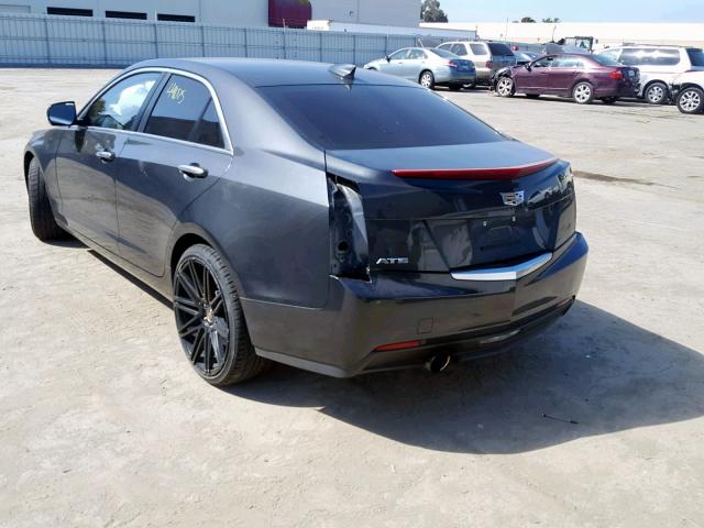 1G6AA5RA3F0116346 - 2015 CADILLAC ATS CHARCOAL photo 3