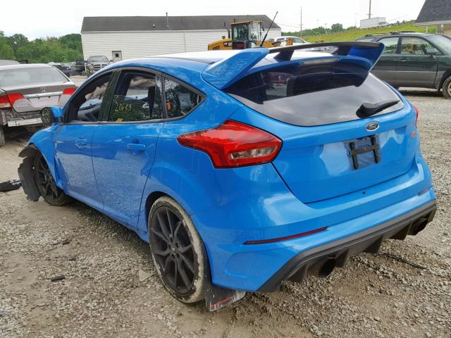 WF0DP3TH3G4117779 - 2016 FORD FOCUS RS BLUE photo 3