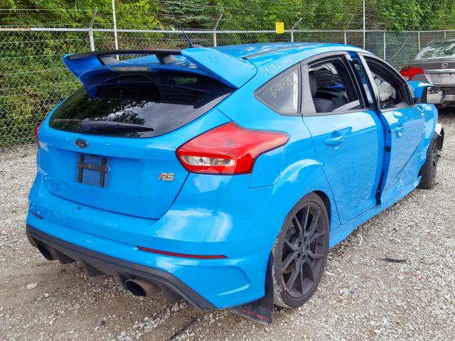 WF0DP3TH3G4117779 - 2016 FORD FOCUS RS BLUE photo 4