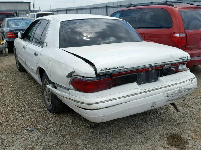 2MELM74W1TX681184 - 1996 MERCURY GRAND MARQ WHITE photo 3