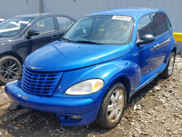 3C4FY58B14T343902 - 2004 CHRYSLER PT CRUISER BLUE photo 2