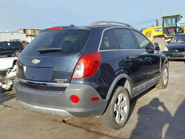 3GNAL2EK2ES537705 - 2014 CHEVROLET CAPTIVA LS 蓝色 照片 4