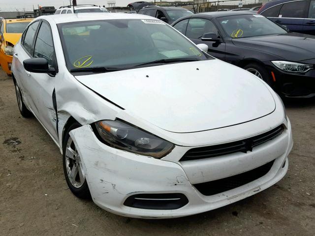 1C3CDFBB8FD370041 - 2015 DODGE DART SXT WHITE photo 1