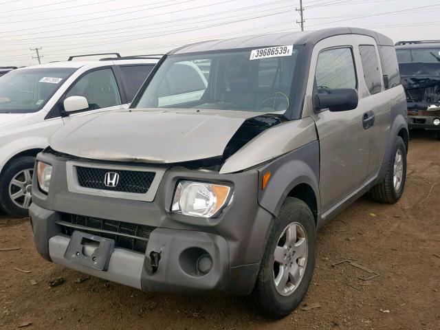 5J6YH28503L040437 - 2003 HONDA ELEMENT EX GOLD photo 2