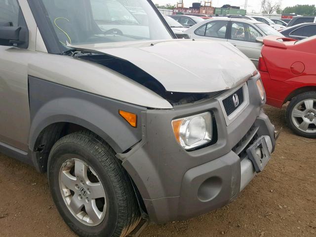 5J6YH28503L040437 - 2003 HONDA ELEMENT EX GOLD photo 9