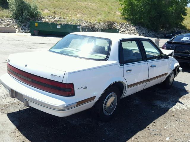 1G4AG55MXT6410004 - 1996 BUICK CENTURY SP WHITE photo 4