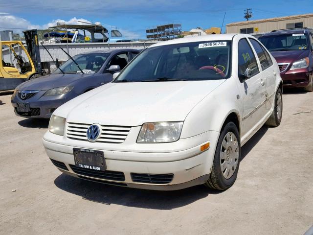 3VWRK69M23M147607 - 2003 VOLKSWAGEN JETTA GL WHITE photo 2