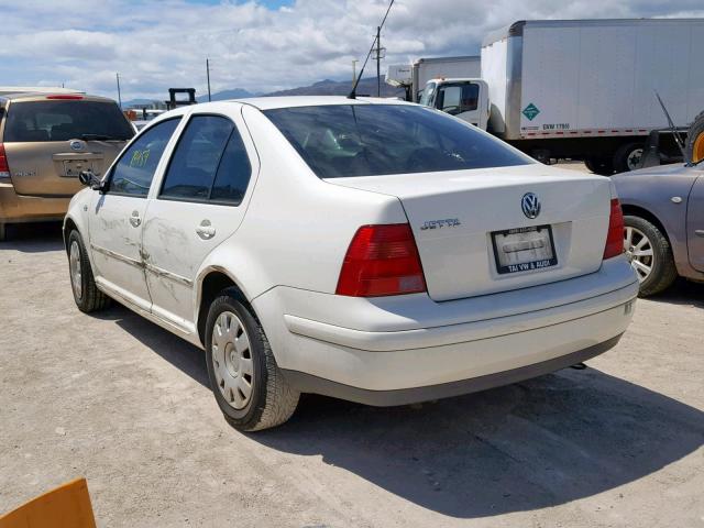 3VWRK69M23M147607 - 2003 VOLKSWAGEN JETTA GL WHITE photo 3