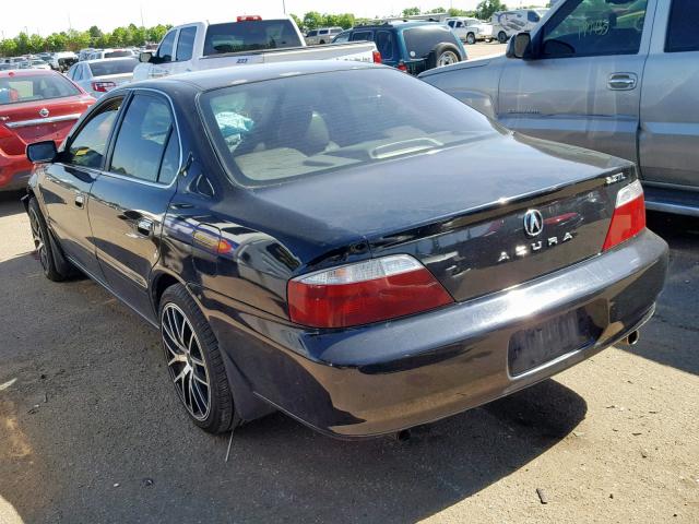 19UUA56613A035959 - 2003 ACURA 3.2TL BLACK photo 3