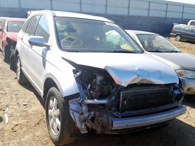 JHLRE48749C023524 - 2009 HONDA CR-V EXL SILVER photo 1