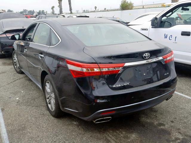 4T1BK1EB6DU018354 - 2013 TOYOTA AVALON BAS BLACK photo 3