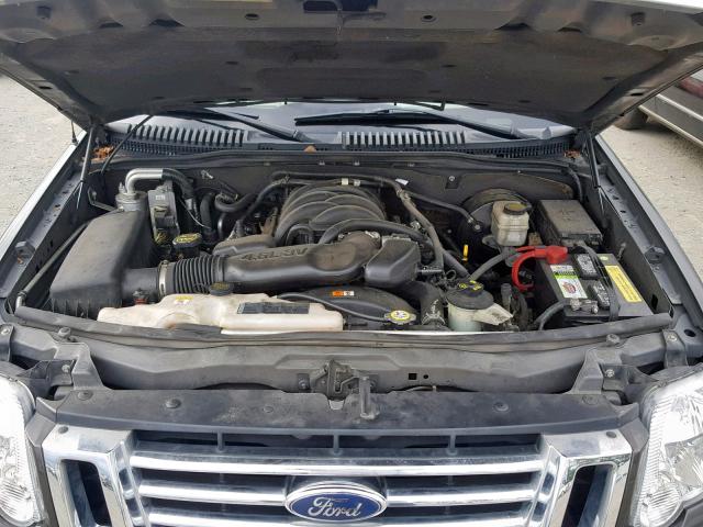 1FMEU74857UA80817 - 2007 FORD EXPLORER E BROWN photo 7