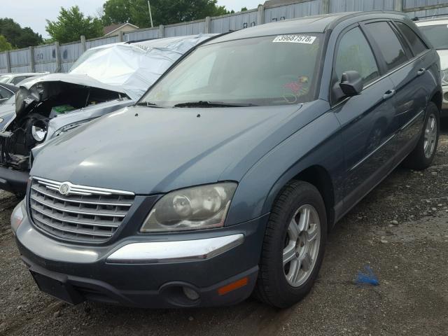 2C8GF68405R669629 - 2005 CHRYSLER PACIFICA T BLUE photo 2