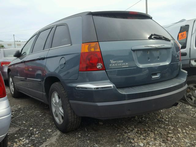 2C8GF68405R669629 - 2005 CHRYSLER PACIFICA T BLUE photo 3