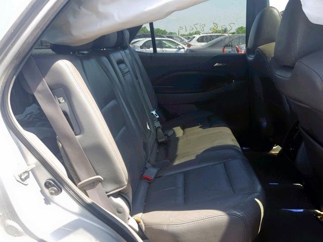 2HNYD18265H559259 - 2005 ACURA MDX SILVER photo 6