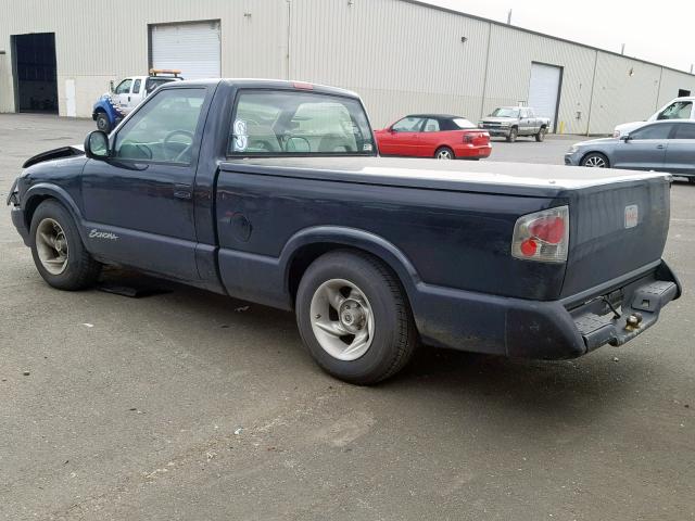 1GTCS14W2S8522449 - 1995 GMC SONOMA BLACK photo 3