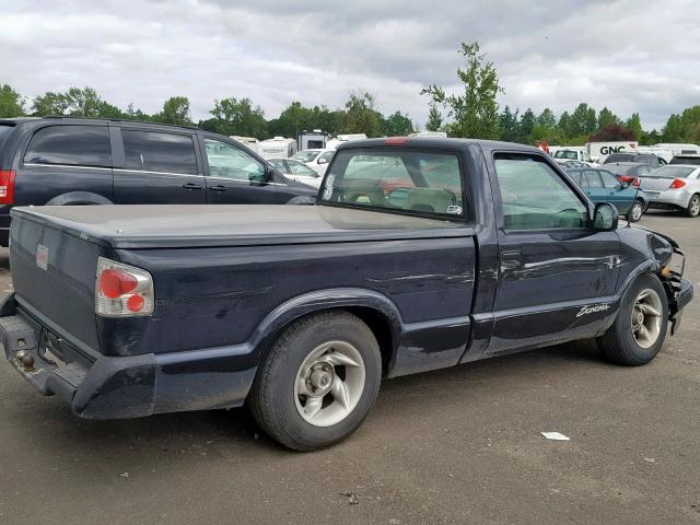 1GTCS14W2S8522449 - 1995 GMC SONOMA BLACK photo 4