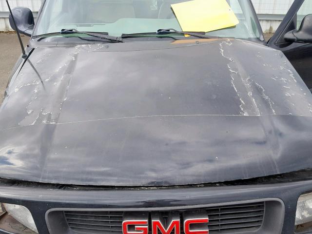 1GTCS14W2S8522449 - 1995 GMC SONOMA BLACK photo 7