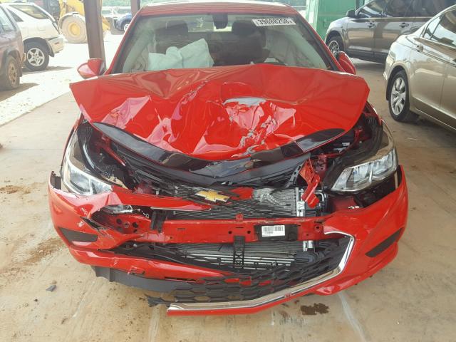 1G1BC5SM3H7208155 - 2017 CHEVROLET CRUZE LS RED photo 7