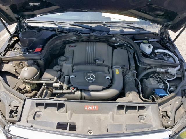 WDDGF4HBXDR245096 - 2013 MERCEDES-BENZ C 250 BLACK photo 7