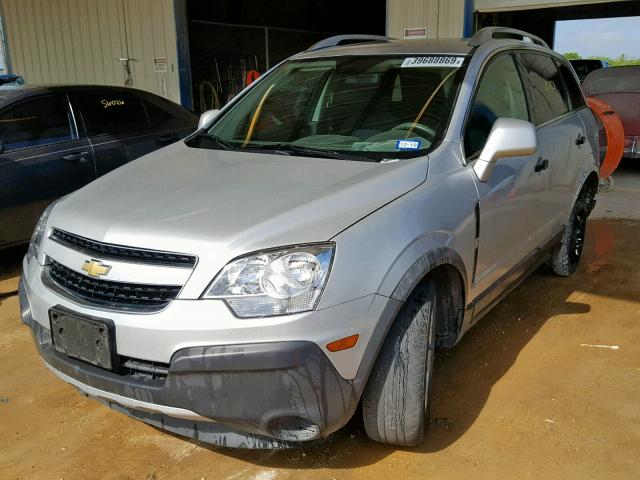 3GNAL1EKXDS630643 - 2013 CHEVROLET CAPTIVA LS 银色 照片 2