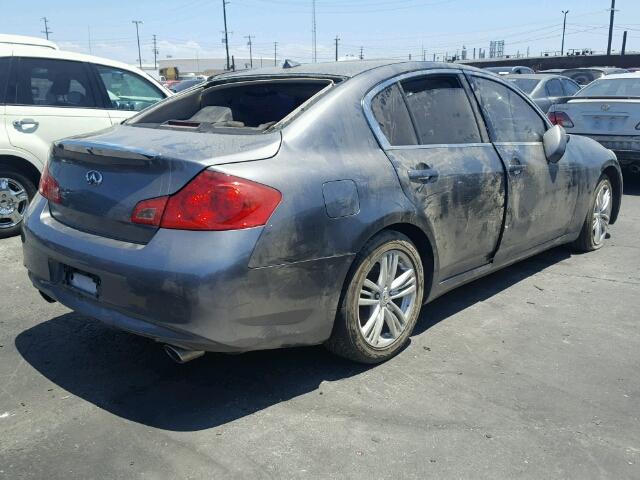 JN1CV6APXFM503732 - 2015 INFINITI Q40 CHARCOAL photo 4