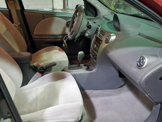 1G8AL58B17Z180667 - 2007 SATURN ION LEVEL MAROON photo 5