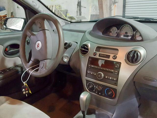 1G8AL58B17Z180667 - 2007 SATURN ION LEVEL MAROON photo 9