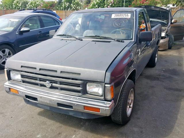 1N6SD16S8LC333476 - 1990 NISSAN D21 KING C GRAY photo 2
