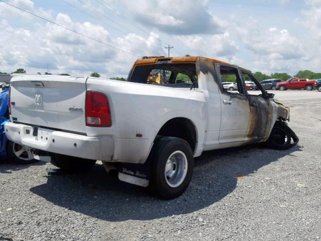 3D73Y4HL7BG508739 - 2011 DODGE RAM 3500 WHITE photo 4