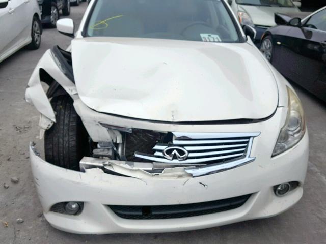 JN1CV6AP2CM620250 - 2012 INFINITI G37 BASE WHITE photo 7