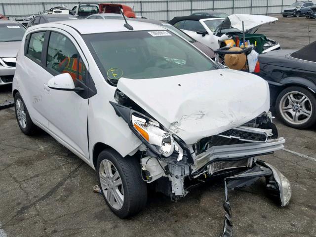 KL8CD6S99EC573669 - 2014 CHEVROLET SPARK 1LT WHITE photo 1