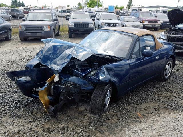 JM1NA3537S0618006 - 1995 MAZDA MX-5 MIATA BLUE photo 2